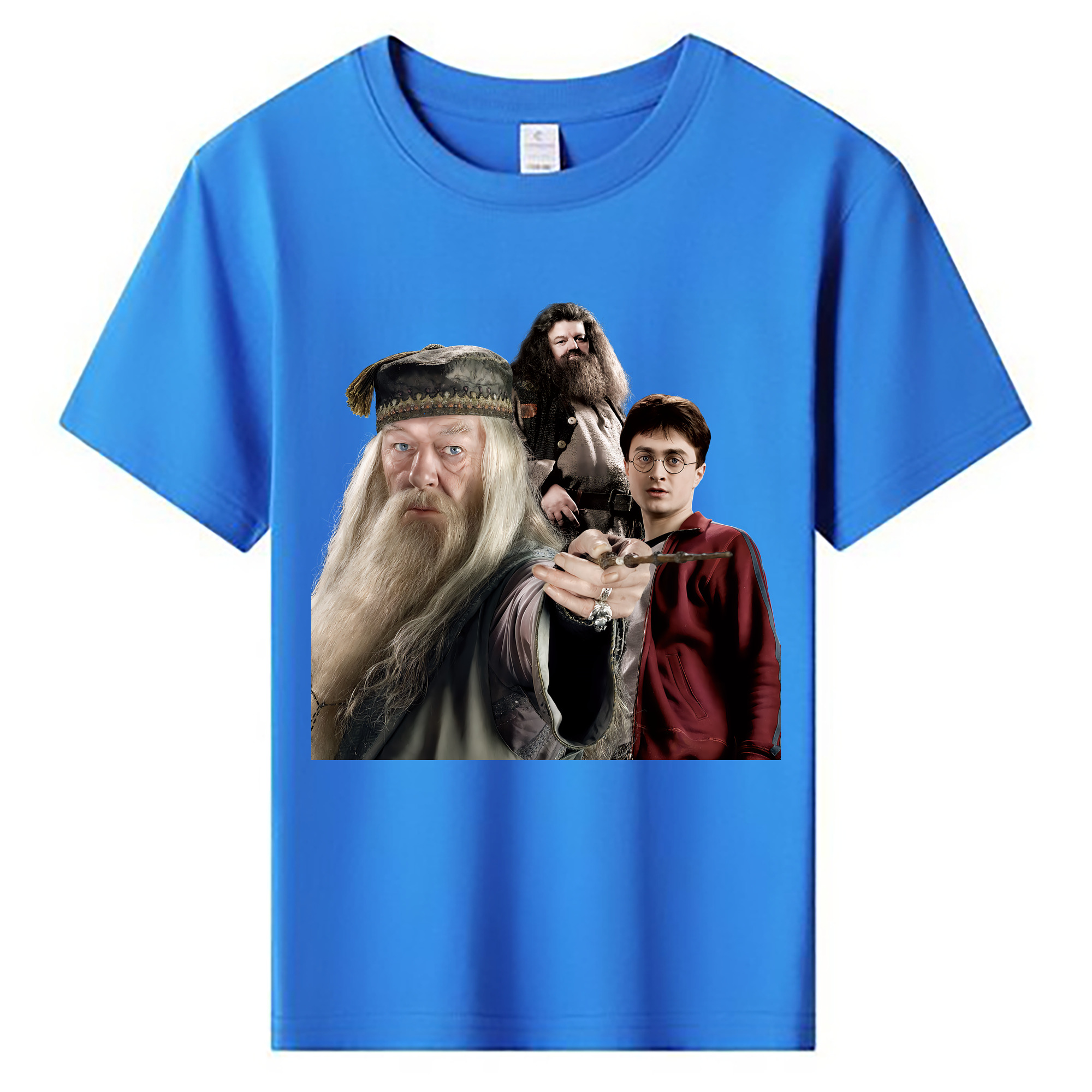 （画像用） Harry Potter ハリー・ポッターシリーズ 綿100％キッズTシャツ（フロントプリント）